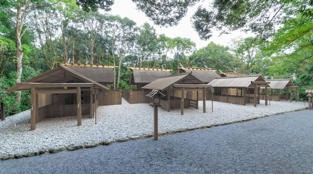 月の満ち欠けを数え暦を司る伊勢神宮の別宮