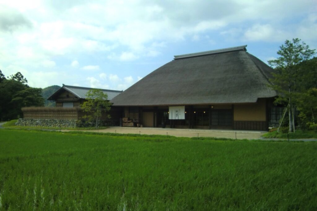 日本の原風景で地場の味を楽しむ1
