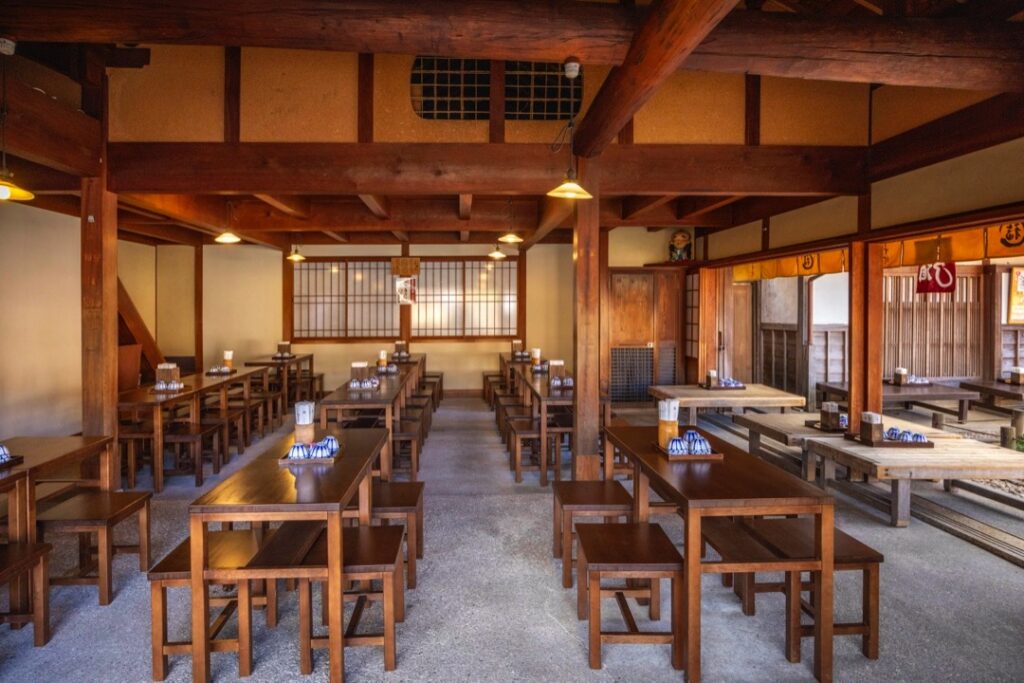 江戸時代の旅人気分で伊勢うどんを堪能2