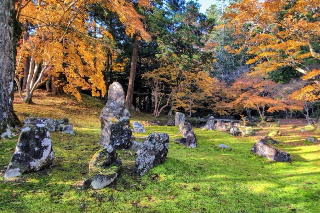 歴史ある名庭園で紅葉狩り北畠氏館跡庭園3