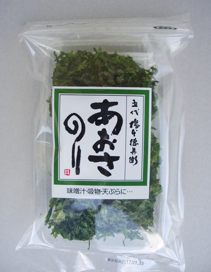 食卓に磯の香りを届ける上質な「あおさのり」_橋本屋徳兵衛2