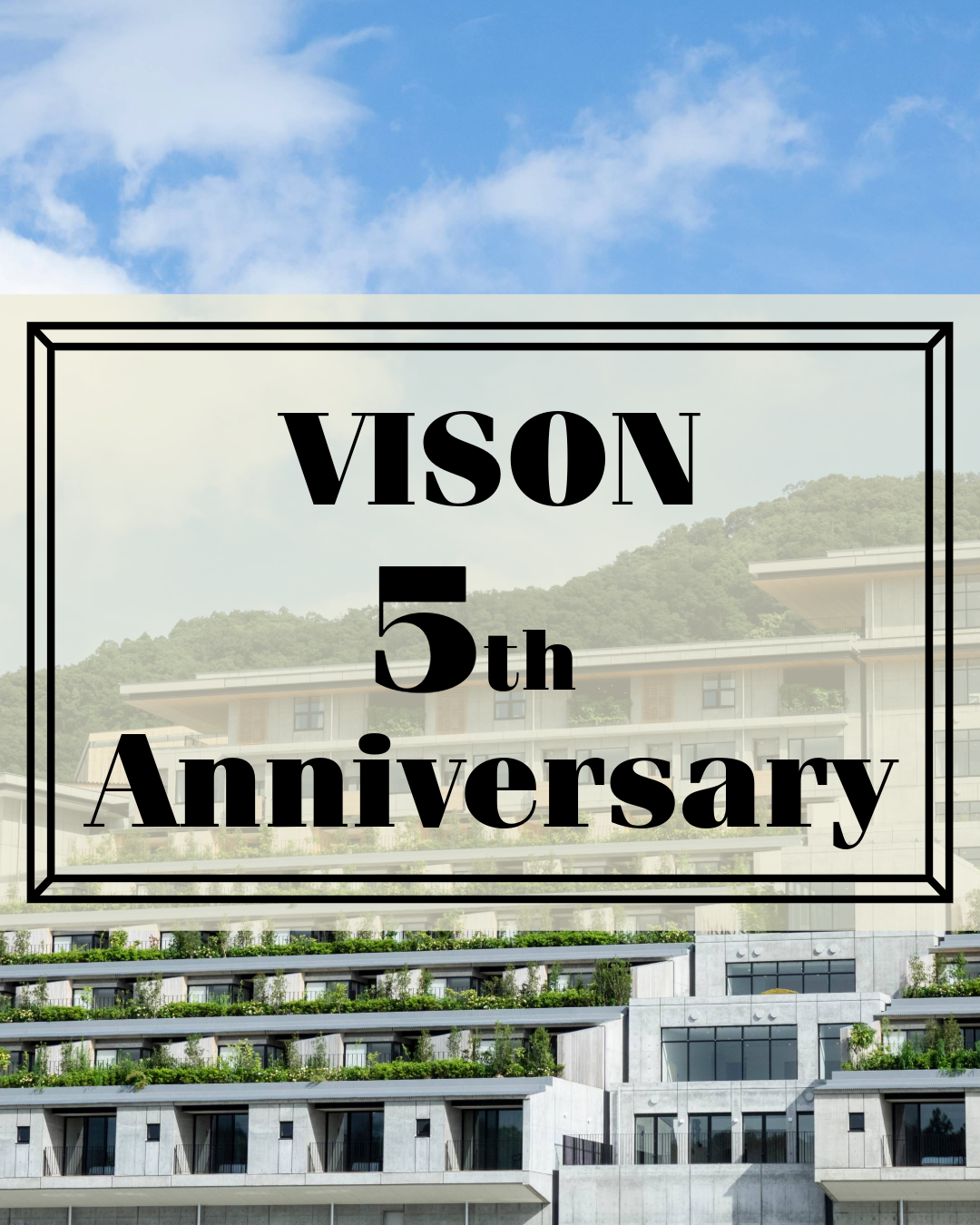 VISON開業5周年記念プラン×公式HP限定セールのお知らせ | VISON HOTELS